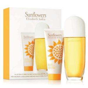 Elizabeth Arden Sunflowers 100ml 2 Piece Set (EDT Spray+ Perfumed Body Lotion)